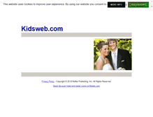 Tablet Screenshot of kidsweb.com